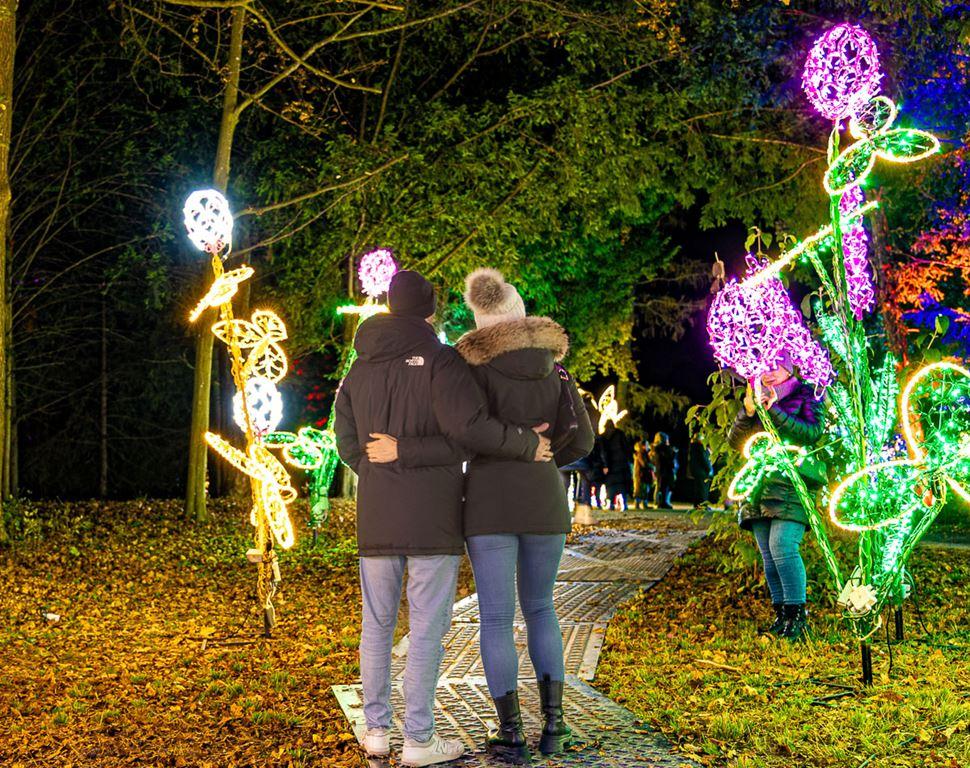 CK, advent v Rakousku, Illumina, zámecký park Laxenburg © MAGM