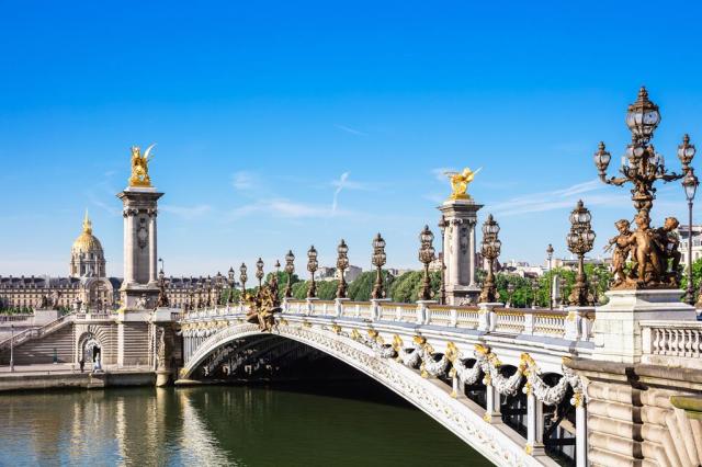 Paříž - Most Pont Alexandre III