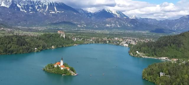 CK, Slovinsko, jezero Bled