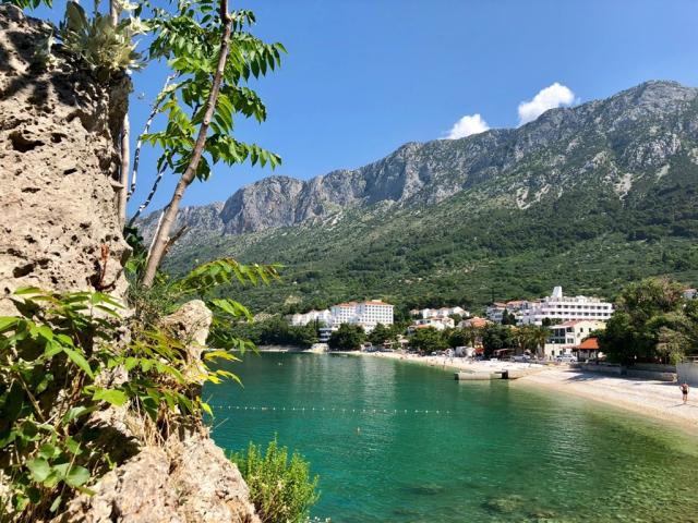 CK Chorvatsko Gradac, pláž