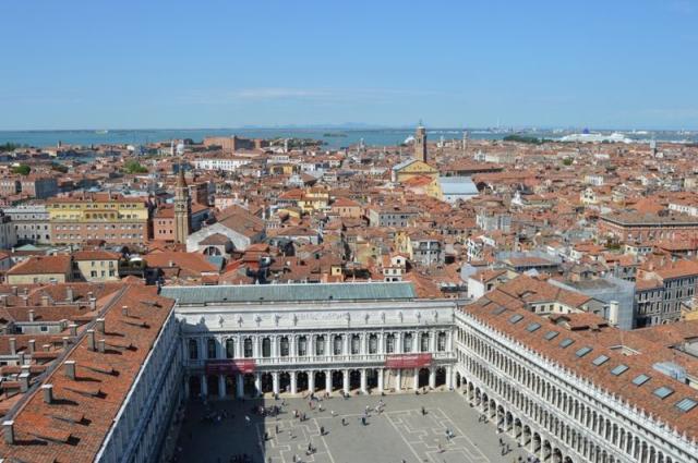 Italské stálice2 Benátky výhled z Campanilly