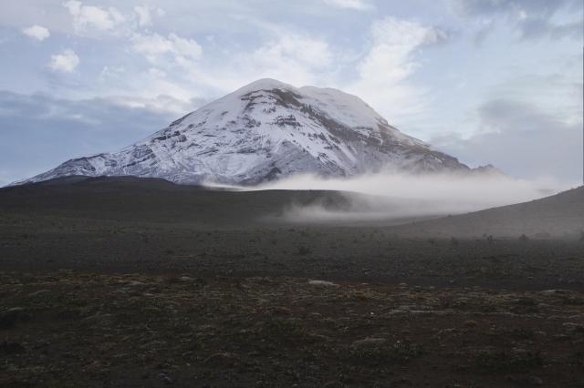 Ekvádorská sopka Chimborazo a Galapágy