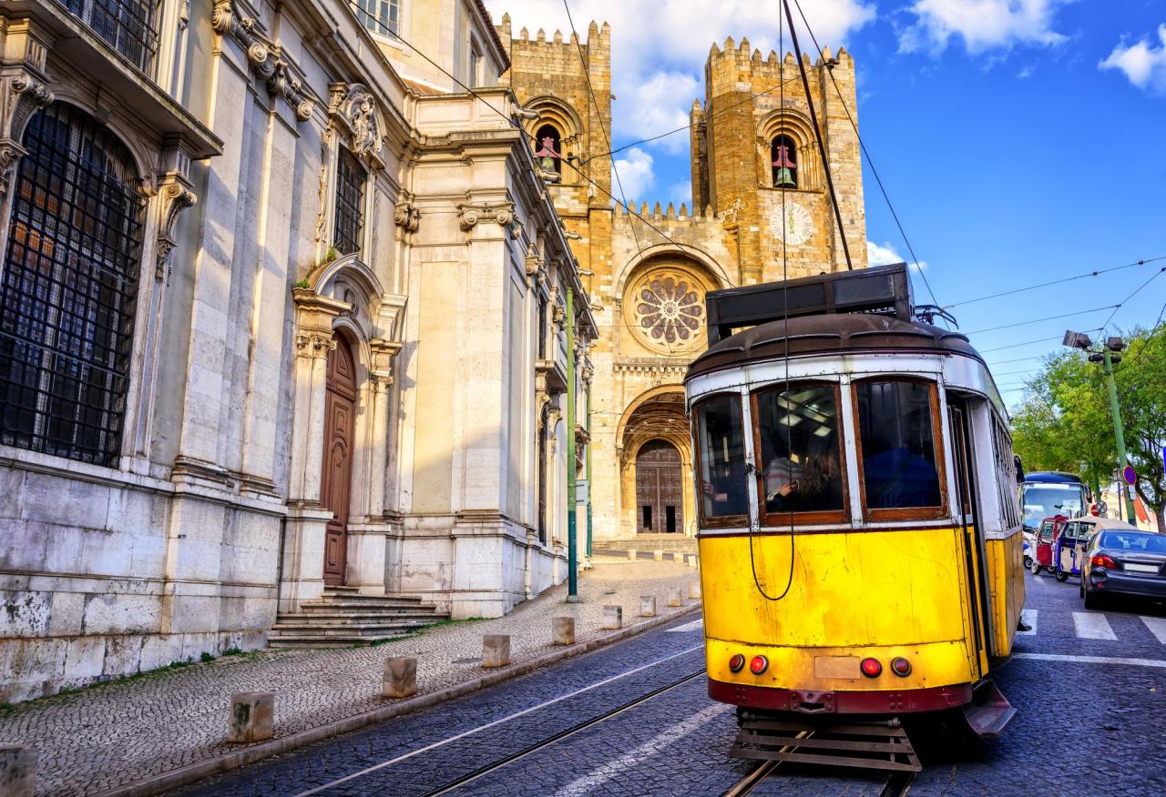 Portugalsko – Lisabon a pláž v Algarve
