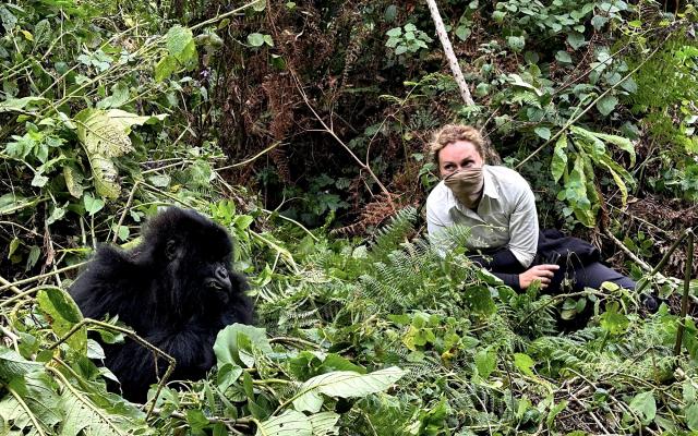 Gorily ve Rwandě a safari v Keni