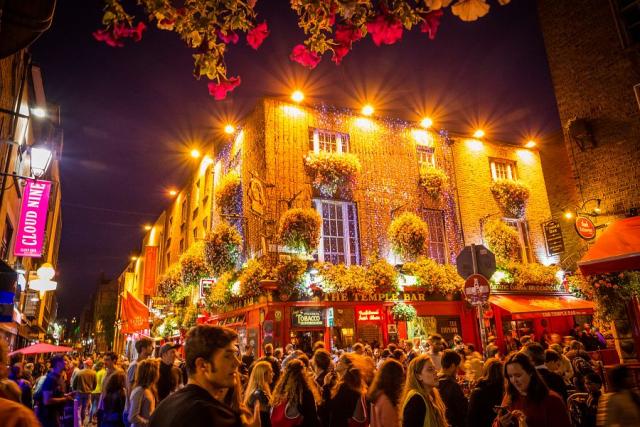 Kouzelná atmosféra dublinské čtvrti Temple Bar
