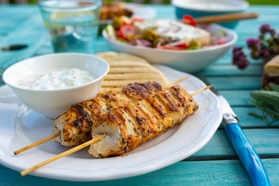 Řecké souvlaki