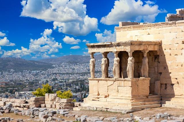 Erechtheion. Athény