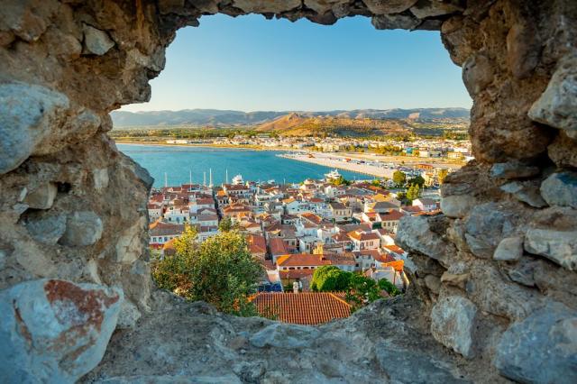 Výhled na město Nafplio