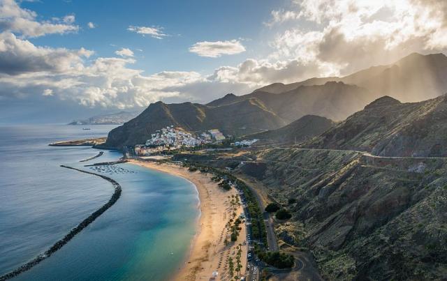 Pláž Las Teresitas Tenerife