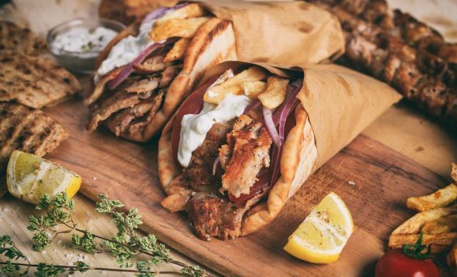 Řecký gyros
