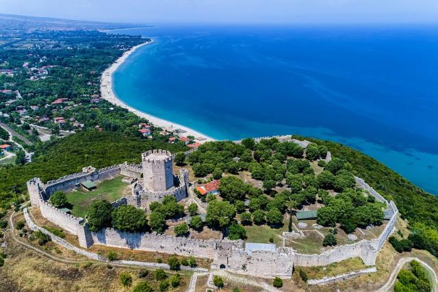 Úchvatný hrad Platamon ze 13. století
