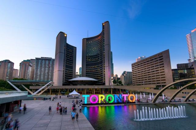 Nathan Philip Square Toronto