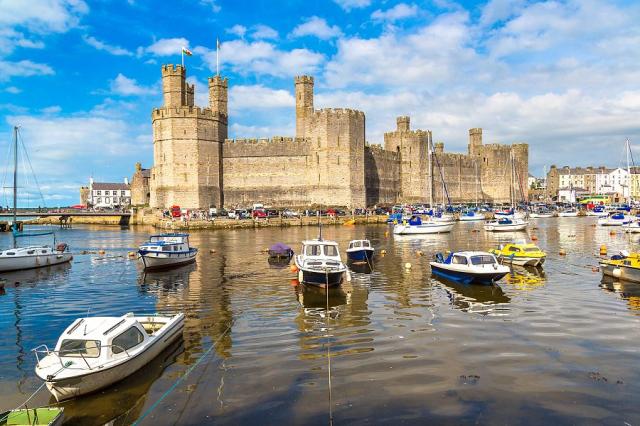Hrad Caernarfon