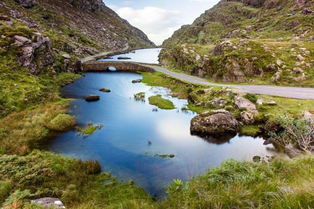 Horský průsmyk Gap of Dunloe
