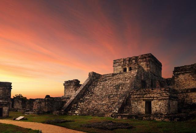 Castilo pevnost v Tulum