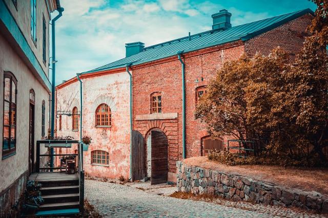 Pevnost Suomenlinna v Helsinkách