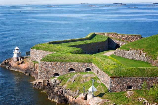Největší vojenská pevnost Suomenlinna