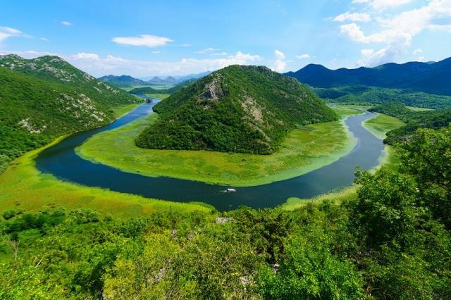 Meandr - Skadarské jezero, Černá hora