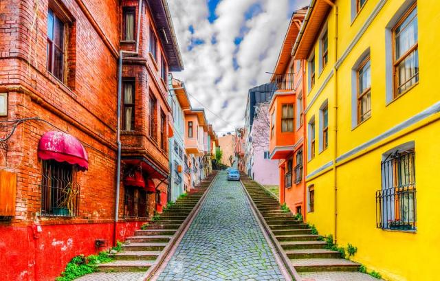 Malebné uličky čtvrti Balat