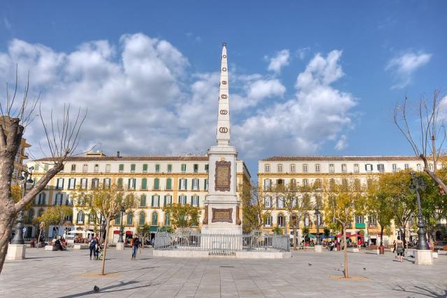 Plaza de la Merced, jedno z hlavních náměstí