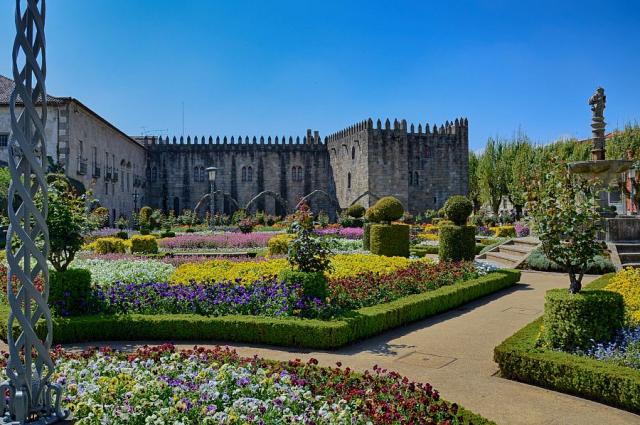 Zahrada Santa Barbara_Braga_Portugalsko