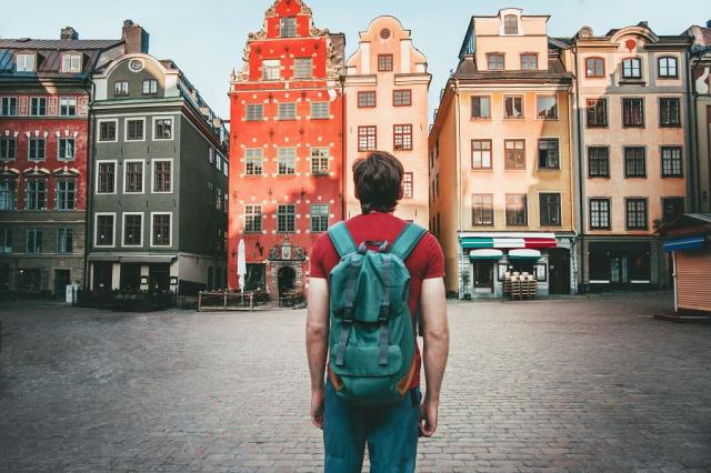 Turista v Gamla Stanu