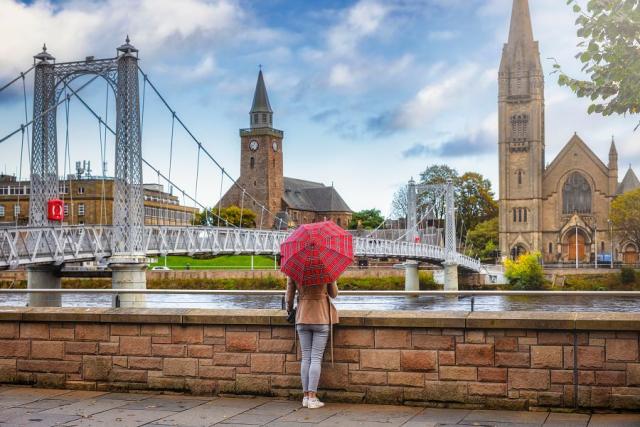 Inverness a turistka