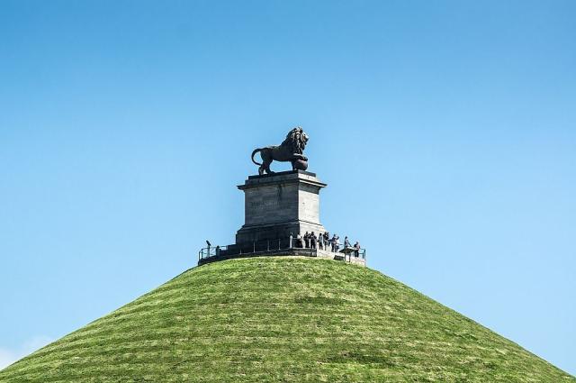 „Lví pahorek“ - Butte de Lion u Waterloo
