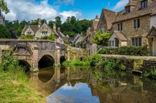 Anglický Venkov + Záhada Kódu Enigmy + Malebná Krajina Cotswolds (Letecky Z Prah