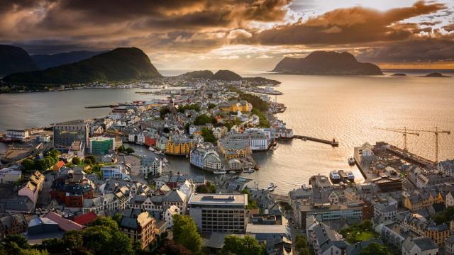 Alesund - Norsko