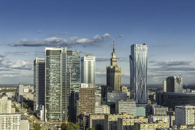 Varšava mrakodrapy