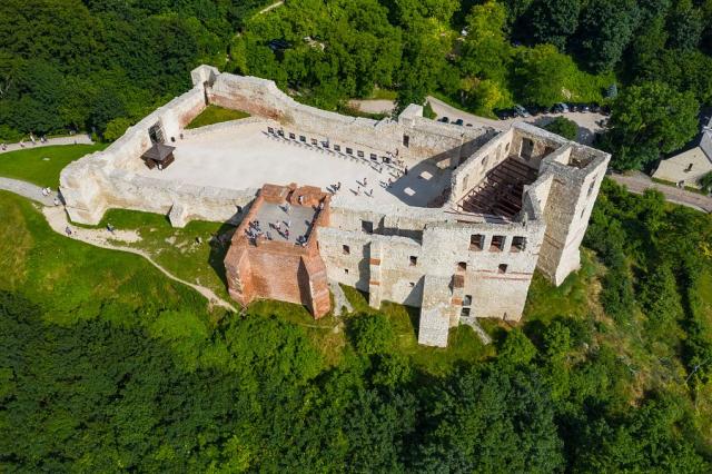 Hrad Dolni Kazimer Polsko