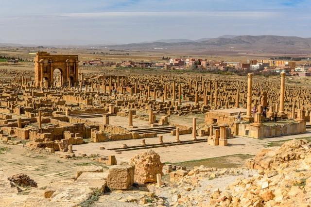 Timgad_Alžírsko