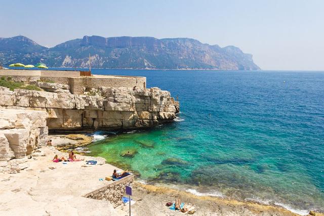 Calanques jižní Francie