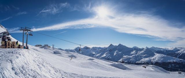 Švýcarsko-Davos-sjezdovky