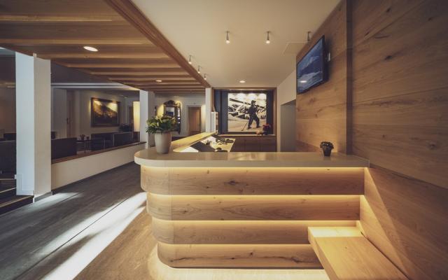Švýcarsko-Davos-Hotel Strela-recepce