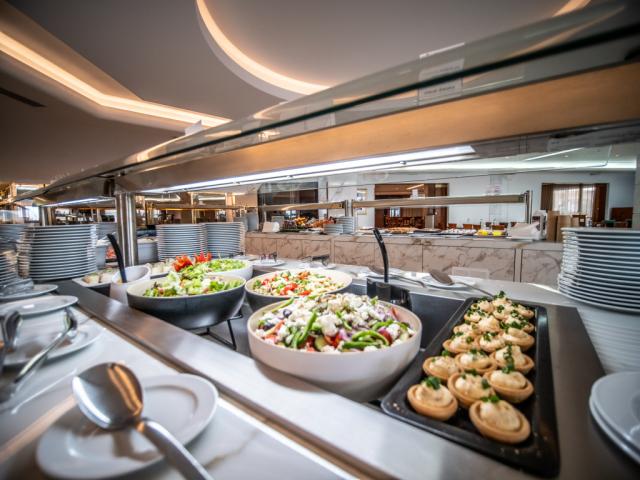 Řecko-Loutraki-Wyndham Loutraki Poseidon Resort-restaurace