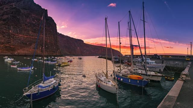 Turistika-Kanárské ostrovy-La Gomera-Puerto Vueltas