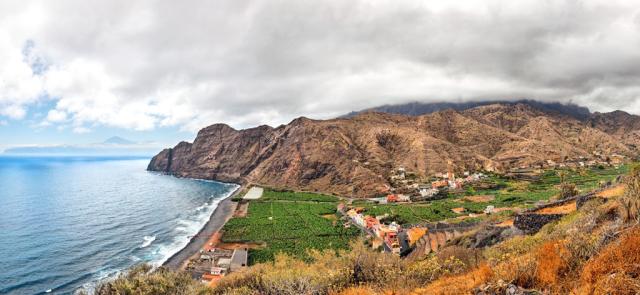 Turistika-Kanárské ostrovy-La Gomera-Mirador Hermigua