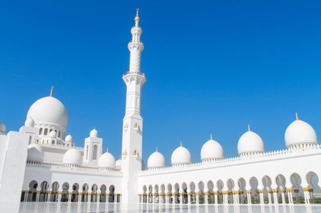 Poznávací zájezd-Dubaj a Abú Dhabí-mešita Sheikh Zayed Grand Mo