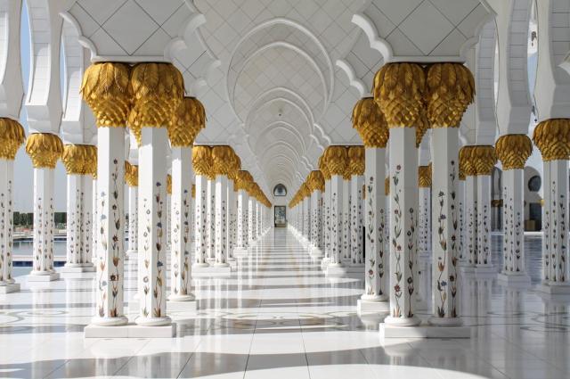 Poznávací zájezd-Dubaj a Abú Dhabí-mešita Sheikh Zayed Grand Mo