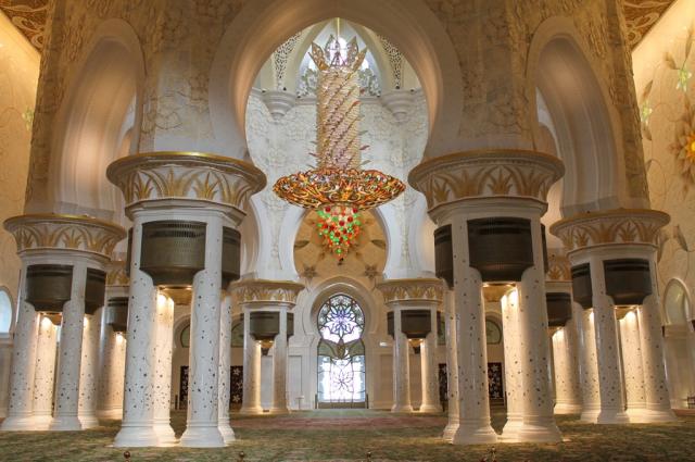 Poznávací zájezd-Dubaj a Abú Dhabí-mešita Sheikh Zayed Grand Mo