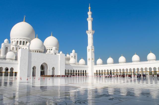 Poznávací zájezd-Dubaj a Abú Dhabí-mešita Sheikh Zayed Grand Mo