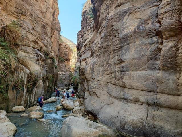 Poznávací zájezd-Jordánsko-kanoň Wadi Bin