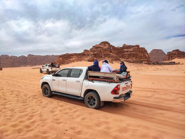 Poznávací zájezd-Jordánsko-Wadi Rum-jeepy