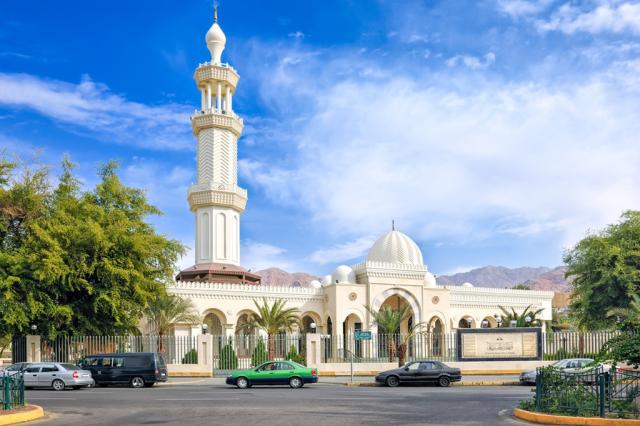 Poznávací zájezd-Jordánsko-Aqaba-Mešita šarífa Husajna bin Alíh
