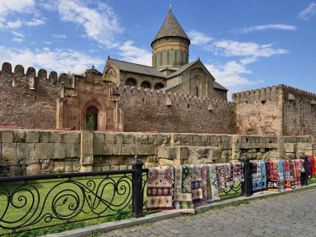 Gruzie-poznávací zájezd-Mtskheta, katedrála Sweti Cchowel-iStoc