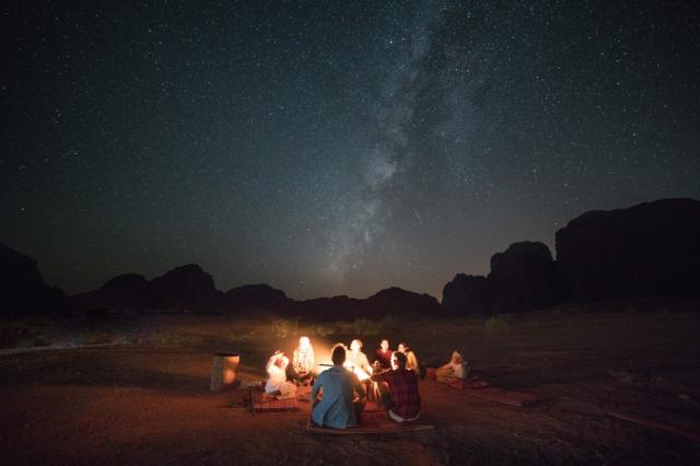 Poznávací zájezd-Jordánsko-Wadi Rum-kemp-kempování