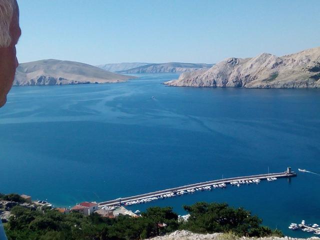 Baška pohled na moře