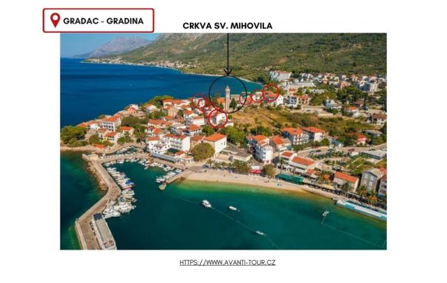 Gradac mapa web